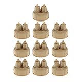 DYNWAVE 10Pcs Pack, New Aquarium Bottle Cap for Garden Live Plants Co2 Diffuser Air Generator System