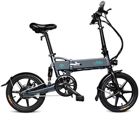 earlyad For FIIDO D2 7.8 Folding Electric Bicycle Portable Aluminum Alloy Bicycle Gray/White