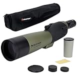 Celestron - Ultima 80 Straight Spotting Scope - 20 to 60x80mm Zoom Eyepiece - Multi-Coated Optics for Bird Watching, Wildlife, Scenery and Hunting - Waterproof and Forgproof - Soft Carrying Case