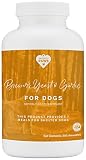 Project Paws Natural Flea and Tick Prevention for Dogs - Brewers Yeast and Garlic Supplement for Dogs - 300 CT