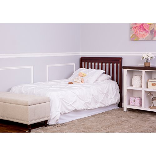 Dream On Me 4 in 1 Aden Convertible Mini Crib, Espresso