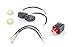 TST Industries LED Front Flushmount Turn Signals for 2017+ Kawasaki Z125 with 2-2 Signal Plug Converters and Flasher Relay (Smoke)