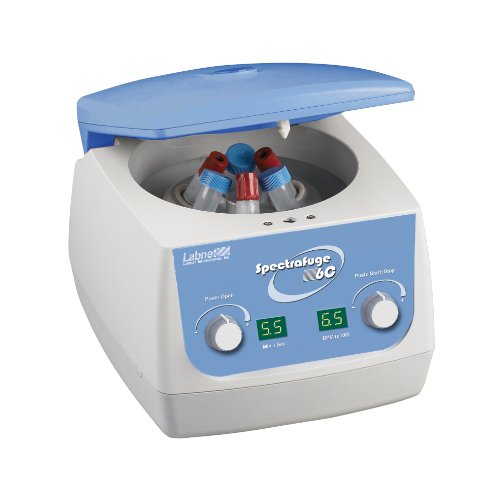 Labnet Spectrafuge C0060 6C Compact Research Centrifuge with 6 x 10/15ml Rotor, 120V