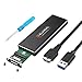 ELUTENG M.2 Enclosure for SATA B/B+M Key NGFF External SSD Reader (NOT for NVME) and Writer Superspeed 5Gbps M2 HDD to USB 3.0 Adapter with UASP, Support NGFF M.2 2230 2242 2260 2280