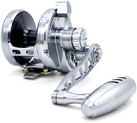 gdangel fishing reel Slow Jigging Fishing Reel 9+2 Bbs Gear Ratio 5.3:1 Max Drag 32kg Trolling Reel Saltwater Reel/Left Hand
