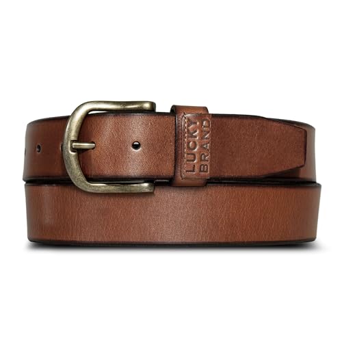 Lucky Brand Men's Jeans Leather Belt | Classic | Casual | Everyday | American H…