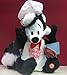 Hallmark Valentine Plush VTD5047 Kiss Zee Chef Pepe Techno Plush