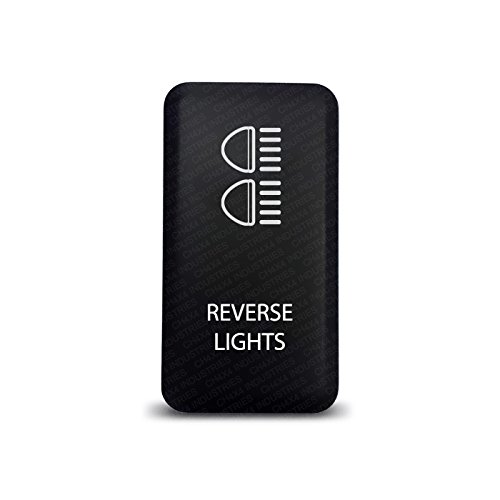 CH4x4 Toyota Push Switch Reverse Lights Symbol 4 - Blue LED - Thumbnail 3
