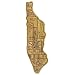 Totally Bamboo Manhattan City Life Bamboo Serving and Cutting Board