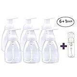 Zubree Foaming Soap Dispensers, Pump Bottles +Bonus Gift - Travel Size Mini Soap Dispenser, BPA Free (6-Pack)