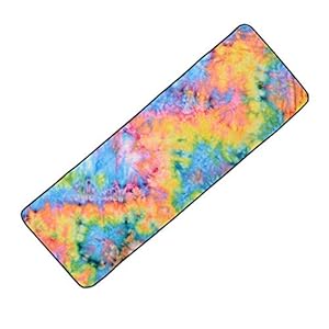 Junjie PU Yoga Mat- Nonslip Eco-Friendly Natural Rubber Hot Yoga Mat Advanced EVA Material, Universal High-Density Non-Slip Sports Yoga Mat Durable Portable Solid Non-Slip Soft Fitness Yoga Mat Mats