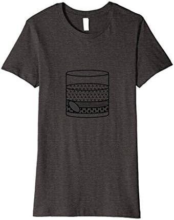Womens Negroni Graphic Tee Large Dark Heather
