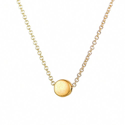Dogeared Karma The Circle Necklace Gold-Plated Silver, 16