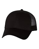 Econscious - Trucker Cap - 7070 - Adjustable - Black/ Black