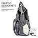 BESTOPE Diaper Bag Multi-Function Travel Backpack with Stroller Straps (2 Pack) and Changing Pad for Baby Care, Large Capacity, Waterproof and Stylish, Gray