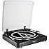 Audio Technica AT-LP60BK Fully Automatic Belt-Drive Stereo Turntable, Black