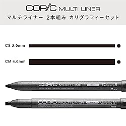 Copic Markers Multiliner Sepia Pigment Based