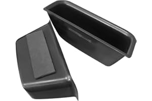 VESUL Front Row Door Side Storage Box Compatible with Mercedes-Benz ML-Class GL-Class 2012-2019 / GLE-Class GLS-Class 2017-2019 Armrest Phone Container Door Organizer Handle Pocket ABS Tray Insert