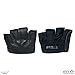 Fit Four The Anti-Ripper Glove Callus Guard Fitness Gloves for Weightlifting & Cross Training Athletes - Premium Leather Palm (All Black, Small)
