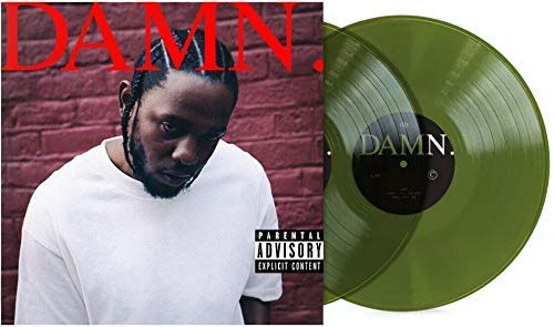 damn exclusive limited edition translucent forest green colored 2x 180 gram vinyl lp