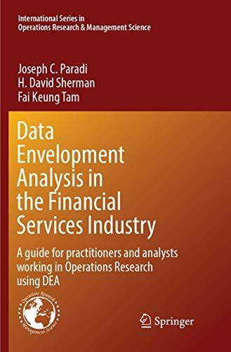 Amazon.com: Data Envelopment Analysis: A Handbook of Models and