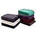 HYSEAS Flannel Fleece Throw Blanket Chocolate - Super Soft Plush Microfiber Solid Blanket for Couch, Bed, Chair, Sofa - Fuzzy Cozy Lightweight - 50x60 Inch