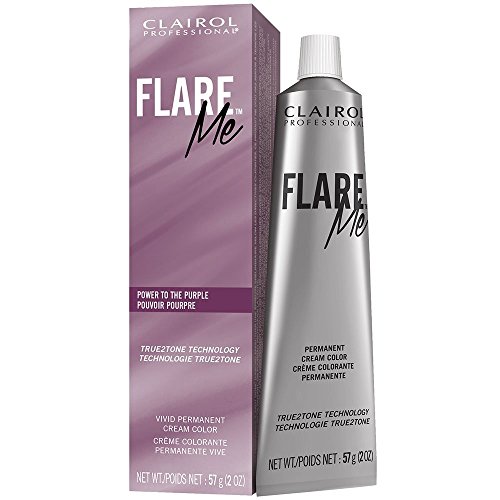 Clairol Professional Flare Me Hair Color, Power To The Purple, 2 Ounce