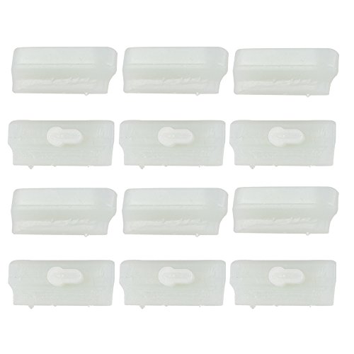 HIPA (Pack Of 12) Sprocket Cover Bumper Strip For STIHL MS291 MS311 MS341 MS361 MS361C MS362 MS391 MS441 Chainsaw