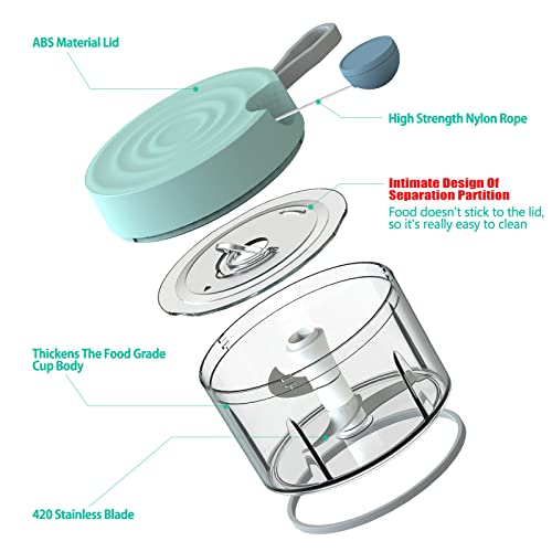 Manual Food Chopper and Dicers Vegetable Chopper, Multipurpose Better
