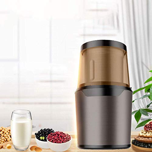 GNLIAN HUAHUA Kaffeemaschine. 300W tragbare elektrische Kaffeemühle Haushalt Bean Trockenschleifmaschine Kaffeemaschine… – Bild 3