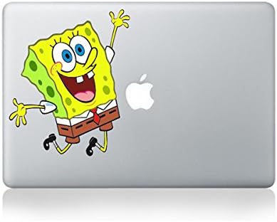 Crisp Decals SpongeBob Apple Macbook Vinyl Skin Sticker Decal for Retina/Air/Pro 13"