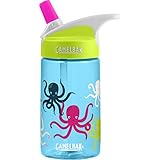CamelBak Eddy Kids Back to School Water Bottle, Octopus, 0.4 L