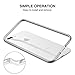 RANVOO iPhone 8 Plus Bumper Case, iPhone 7 Plus Bumper Case, Premium Bumper Case Flexible Protective Aluminum TPU Hybrid Bumper Frame [Support Wireless Charging], Silver [Armor]