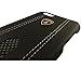Lamborghini Aventador D2 Leather+Carbon Fiber Back Case for iPhone 6 Black