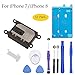 Earpiece Ear Speaker Replacement for iPhone 7,iPhone 8 with Earpiece Metal Bracket and Tools and Screen Adhesive