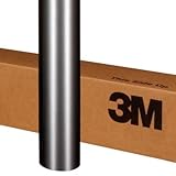 3M 1080 BR201 BRUSHED STEEL 3in x 5in (SAMPLE SIZE) Car Wrap Vinyl Film