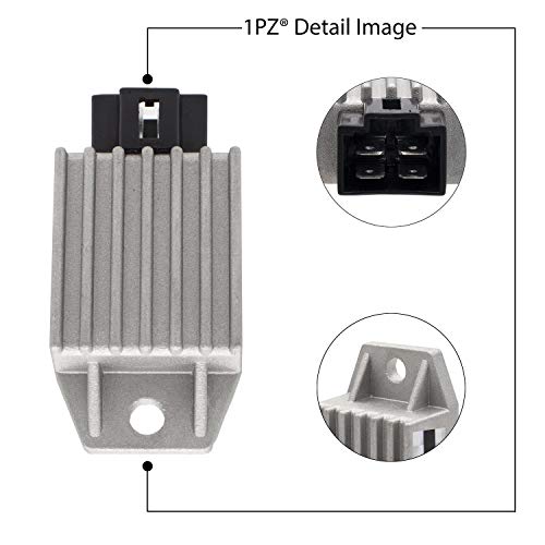 (RC1) 1PZ 4 pin 12v Voltage Regulator Rectifier for all years GENUINE