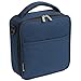 UPPER ORDER Reusable Insulated Lunch Box for Men and Women (Black) Durable Leakproof Cooler Tote Bag Freezable Lunch Bag for Adults. Top Women and Mens Lunch Box for Office Work, Picnic.