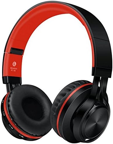 Remall Wireless Headphones, HiFi Stereo Bluetooth Headphones with Mic, Lightweight Foldable Headset, Soft Protein Earmuffs, Support FM Radio Wired Mode for PC Travel Kids Girl Women men