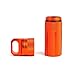 ALTTIMERY Outdoor Waterproof Capsule Seal Bottle Holder Case Container Dry Box Survival EDC Tool (Orange)