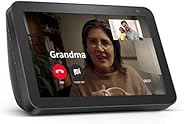 Echo Show 8 -- HD smart display with Alexa – stay connected with video calling - Charcoal