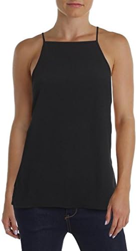 Miss Selfridges Womens Lace Sleeveless Pullover Top Black 4