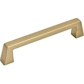 Amerock | Cabinet Pull | Champagne Bronze | 5-1/16 inch (128 mm) Center to Center | Blackrock | 1 Pack | Drawer Pull | Drawer