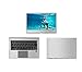Gadfly Silver Brushed Aluminum skin decal wrap skin case Compatible with Lenovo yoga 910 14