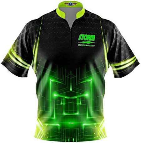 Logo Infusion Bowling Dye-Sublimated Jersey (Sash Collar) - Storm Style 0081ST
