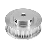 uxcell Aluminum GT2 60 Tooth 5mm Bore Timing Belt Pulley Flange Synchronous Wheel for 3D Printer