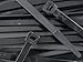 Secure 8 Inch UV Black 120 lb Heavy Duty Nylon Cable Tie - 100 Pack