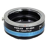 Vizelex ND Throttle Lens Adapter from Fotodiox Pro- EOS EF/EF-s Lens to Sony E-Mount w/Built-In Variable ND Filter ND2-ND1000