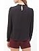 Elegant Women Long Sleeve Casual Chiffon Solid Blouse Shirt Top