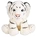 Wildlife Tree 12 Inch Stuffed White Tiger Plush Floppy Animal Kingdom Collection